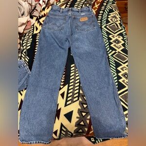 Wrangler Wild West straight leg jeans
